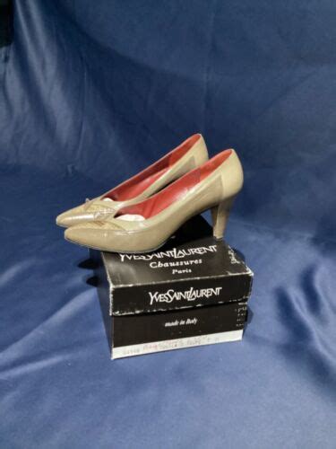 yves saint laurent womens shoes ebay|yves Saint Laurent boots sale.